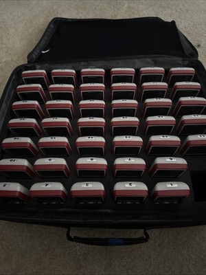 Lot of 35 Qwizdom Q6 RF Clickers Tested Working