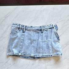 superdown Womens Blue Denim Mini Skirt Short ...