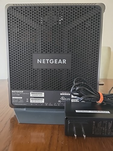 NetGear NightHawk C7000 WiFi Cable Modem Router Combo Built-in DOCSIS 3 ...