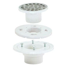 2 In. X 3 In. PVC Shower Drain