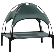 Elevated Pet Bed Dog Foldable Cot Tent Canopy Instant Shelter Outdoor