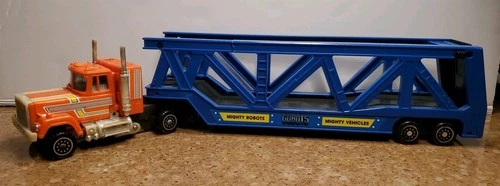 1985 Bandai GoBots Super Staks Semi-truck and  Trailer
