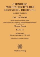 Siebentes Buch: Zeit Des Weltkrieges (1790-1815) Edmund Goetze