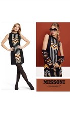 NWT Missoni for Target Womens Zig Zag Chevron Sleeveless Sweater Dress Sz Small