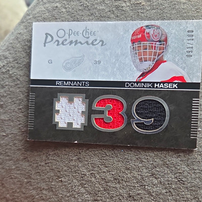 Upper Deck 2007-08 O-Pee-Chee Premier Remnants PR-HA Hasek Red Wings /100