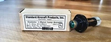 Standard Aircraft Signal Lamp Assembly WWII Green (2) PN SA 2213 B-3 NOS 