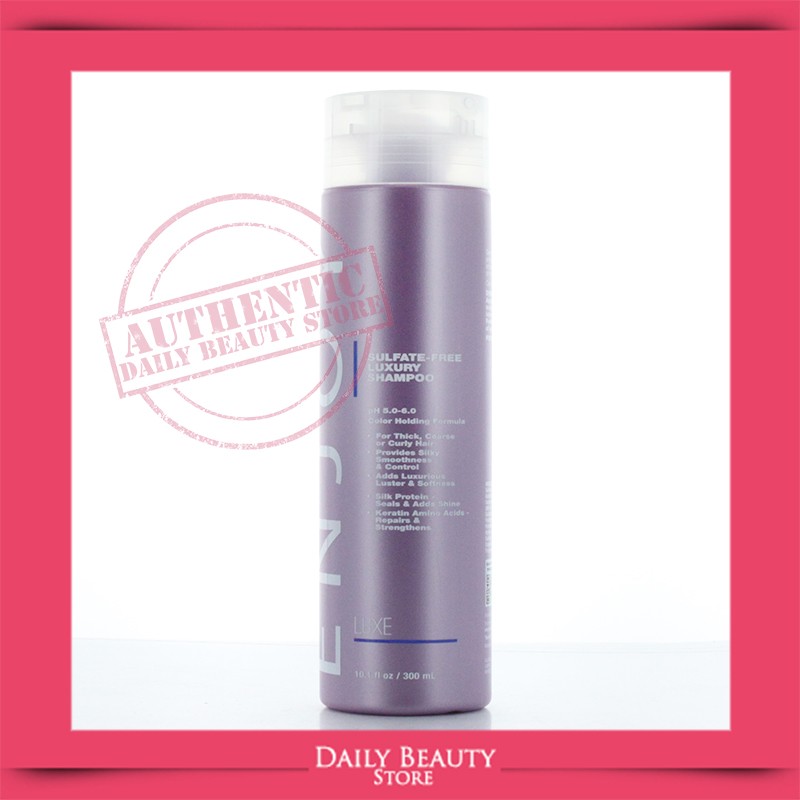 Enjoy Luxe Sulfate Free Luxury Shampoo 10oz NEW FASTSHIP