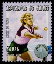 GUINEA REPUBLIC 1835d - Sydney Olympics "Table Tennis" (pc33749)
