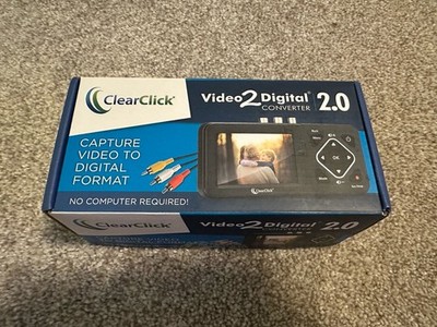 ClearClick Video to Digital Converter 2.0 Second Generation, NEW OPEN BOX