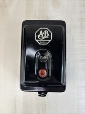Vtg Allen-Bradley AC Manual Starter Switch Box -  3 Phase, Series No. 161AGA8