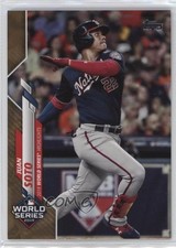 2020 Topps World Series Highlights Gold 972/2020 Juan Soto #6 8at