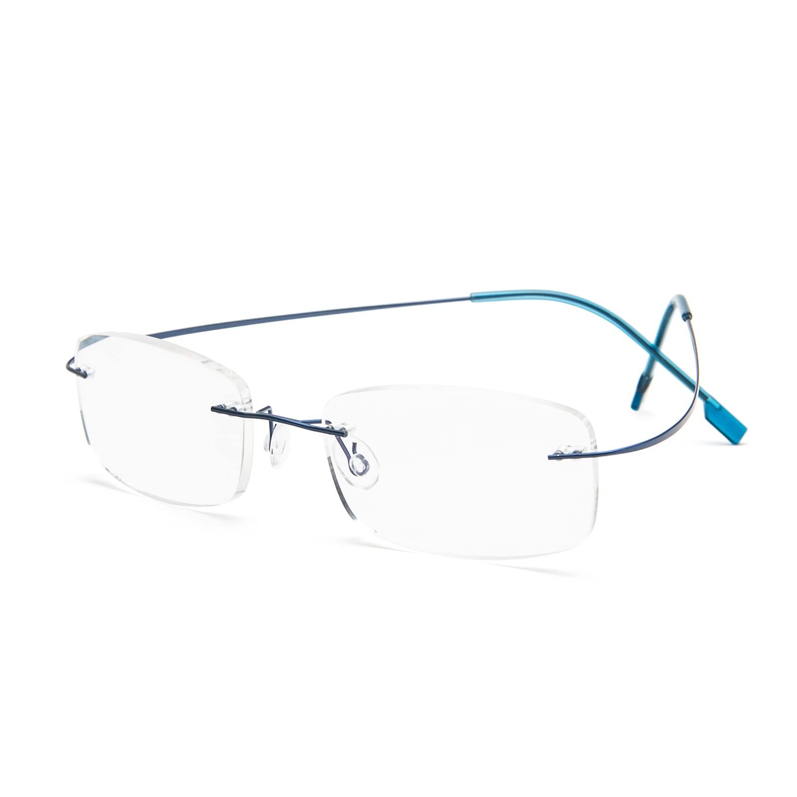 Lunettes de lecture sans bord design Titan pour lire au café ou au bureau