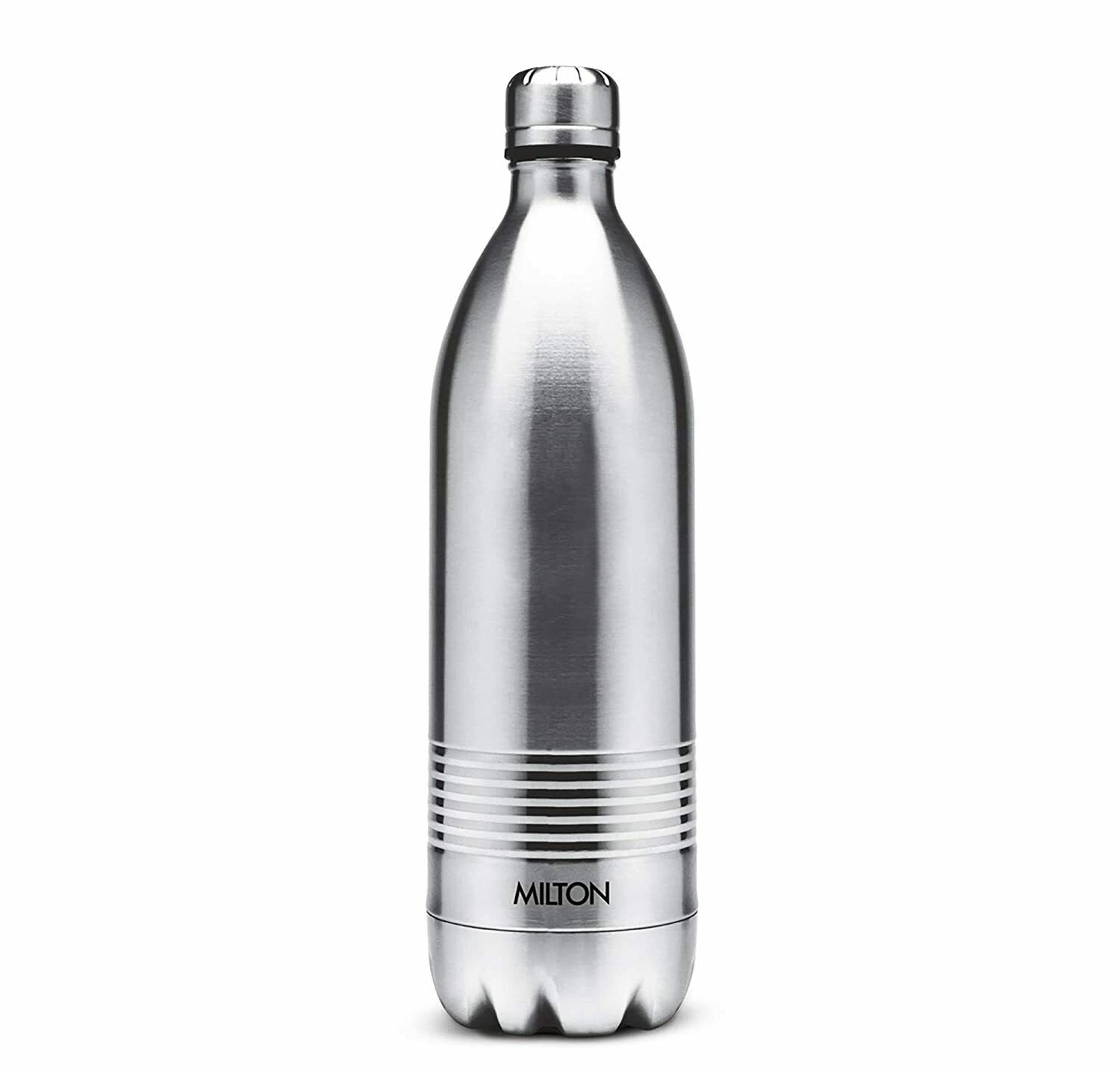 Thermosteel 24 Hours Hot and Cold Water Bottle, 1 Litre, Sil