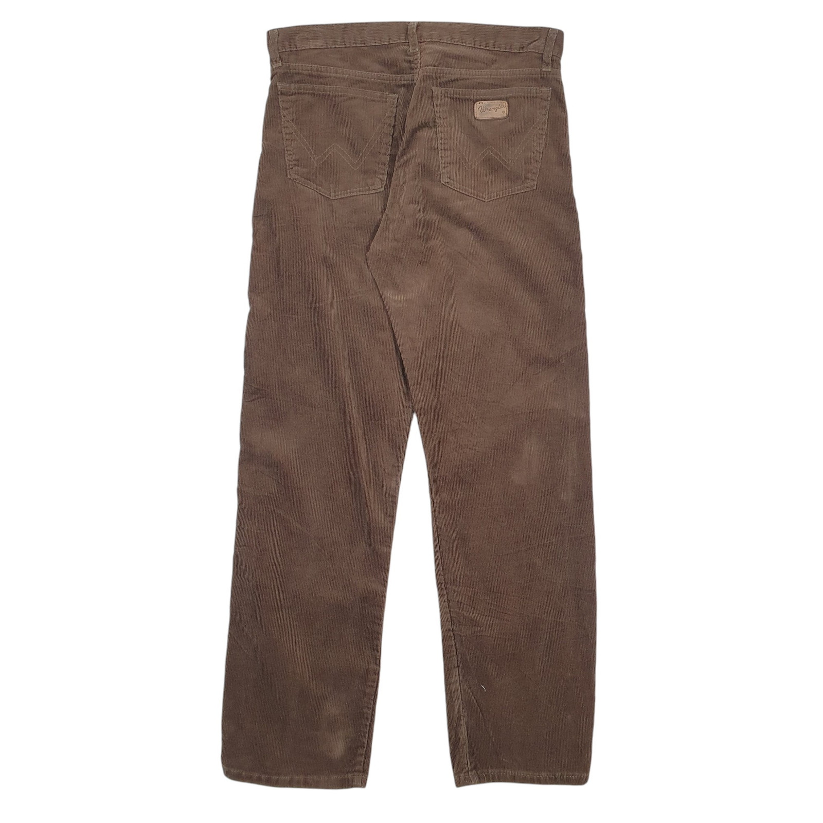WRANGLER Corduroy Trousers Cord Jeans Cotton Brown Mens W31 L31 image 3