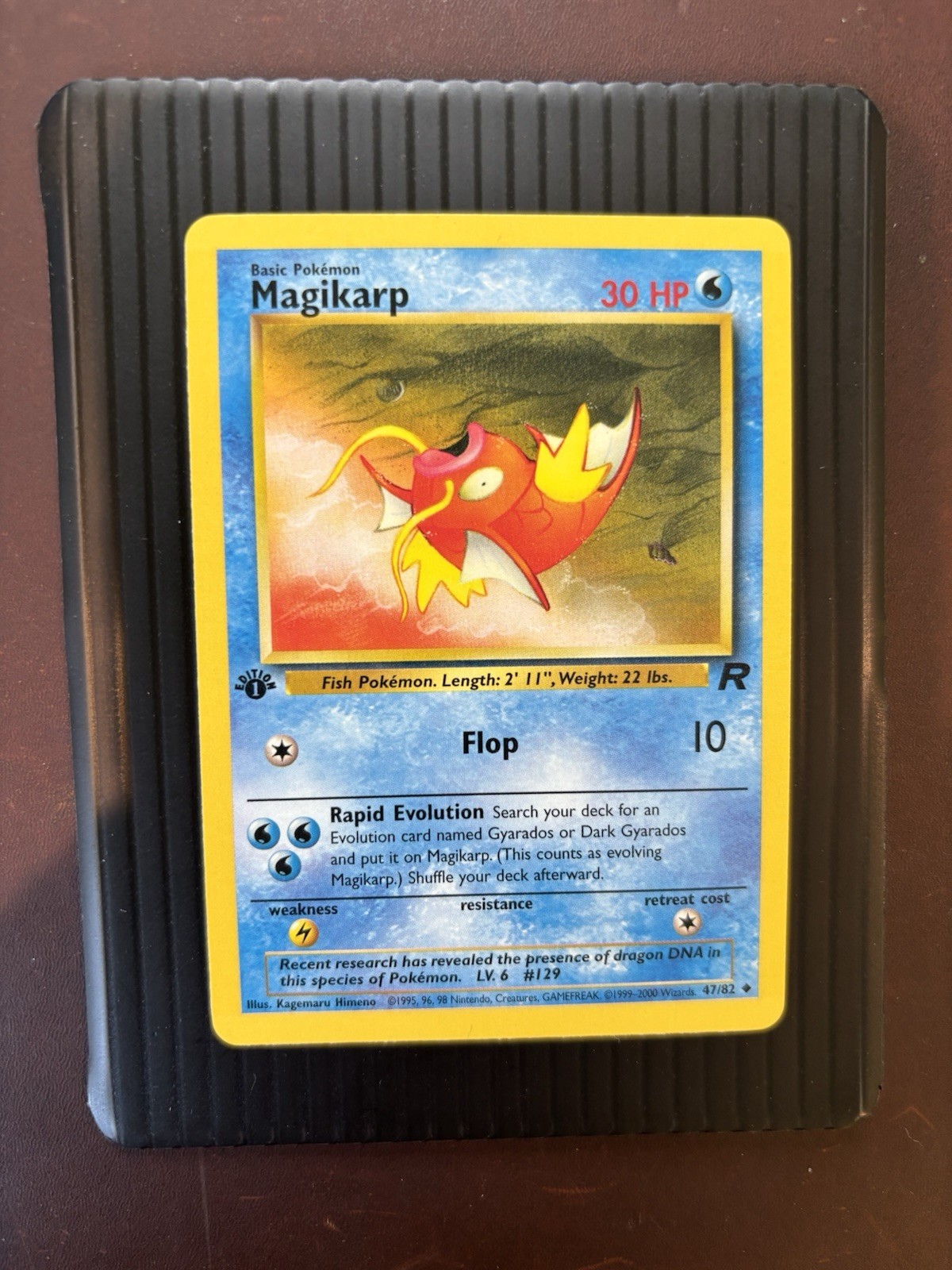 Pokemon Team Rocket 47/82 Magikarp 1st Edition NM-