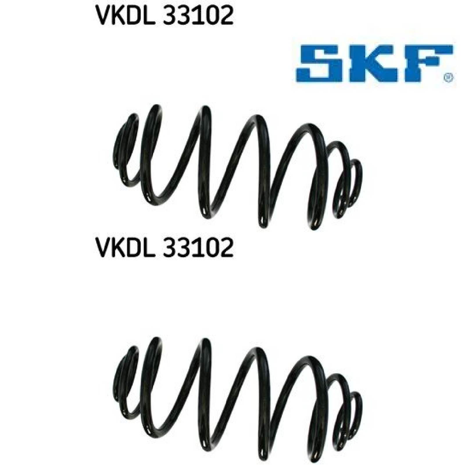 SKF VKDL33102 Fahrwerksfeder für Opel - Bild 3