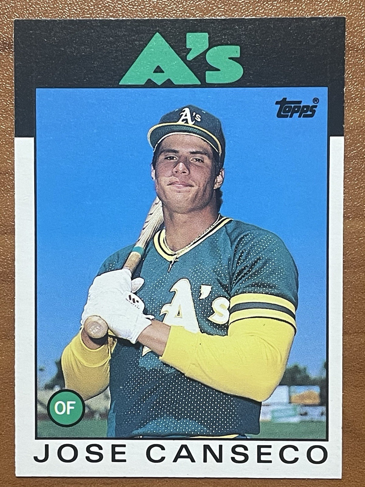 1986 Topps Traded - Jose Canseco #20T (RC)