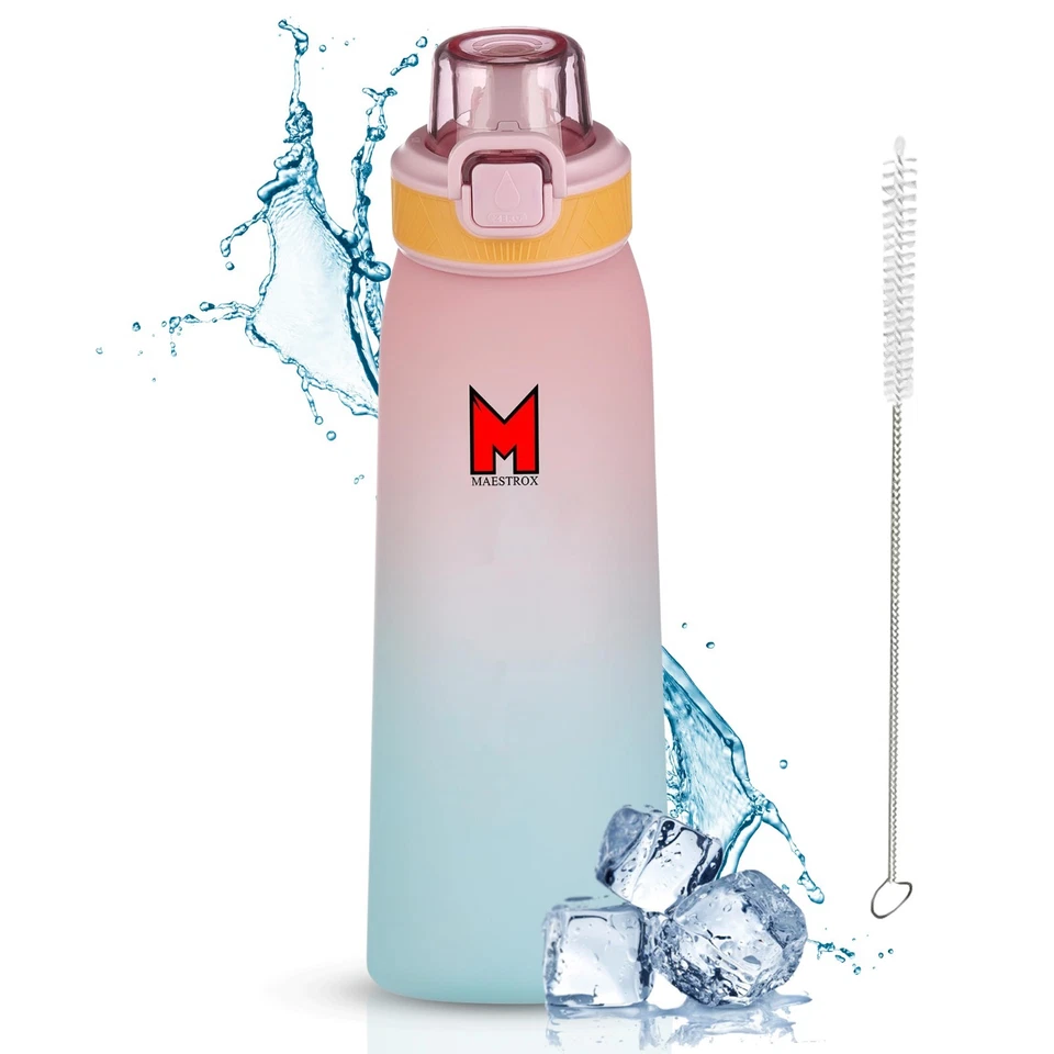 Früchtetee Wasserflasche mit 13 Geschmacksschoten Auslaufsicher Strohhalm Tragbar Wiederverwendbar - Bild 2 von 4