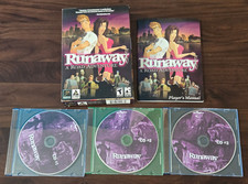 Runaway: A Road Adventure (2003) Small Box PC CD-ROM CIB