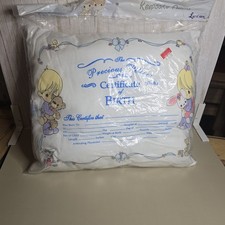 New Precious Moments Certificate Of Birth Pillow 2004 Luv N Care