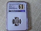 1945 P Mercury Dime 10C Original Bag Fragment NGC MS 64 - 90% Silver