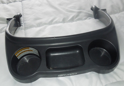 BLACK CHICCO TRAVO CHILD SNACK TRAY STROLLER ACCESSORY 00 060141 000 070