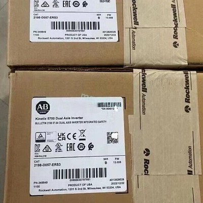 New AB 2198-D057-ERS3 Kinetix 5700 Dual Axis Inverter 2198D057ERS3 US Free Tax