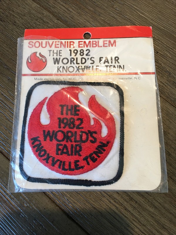 1982 Worlds Fair Patch Unopened