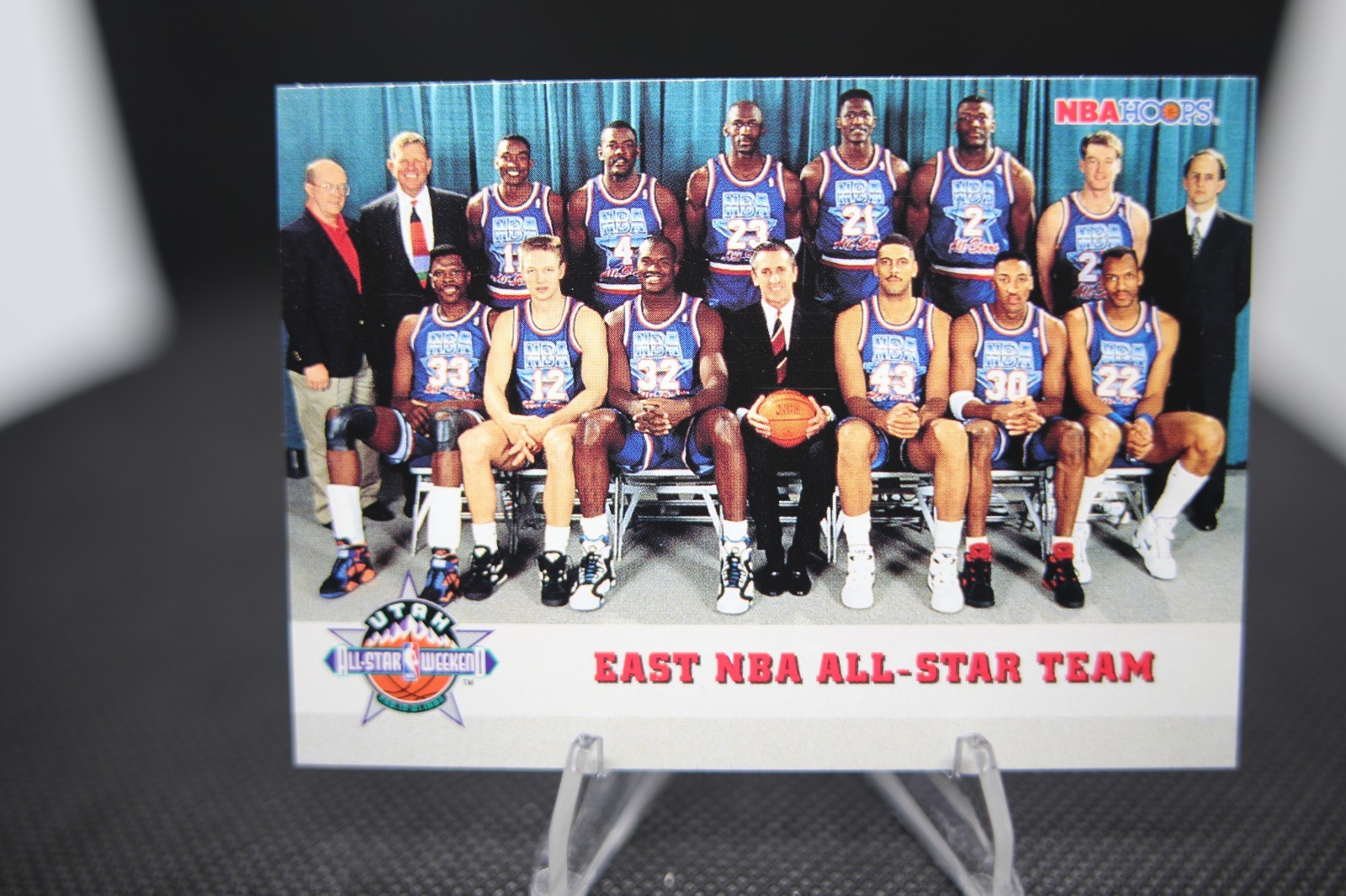1993 NBA Hoops East NBA All-Star Team Jordan Pippen Shaq Ewing Wilkins Thomas