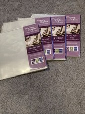 4 Lot 12 x 12-inch Album Post Page Protectors We R Memory Keepers 100 Sheets 