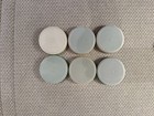Vintage Tupperware Pastel Coasters with filters Set of 6 With Holder — photo 2