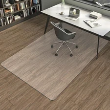 Large Office Chair Mat for Hardwood Floors - 48"×60" Anti-Slip Desk Chair Mat...