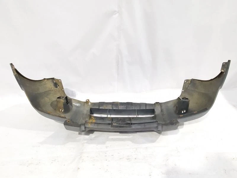 Parachoques delantero Nissan Frontier 2001 2002 2003 2004 OEM gris texturizado arañazos Foto 4 de 4