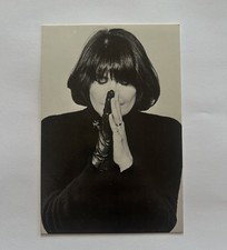 Rare THE SMITHS Promotional SANDIE SHAW's HAND IN GLOVE Postcard ROUGH TRADE
