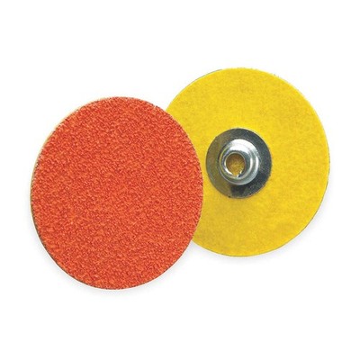 NORTON 66261162313 Quick-Change Disc,1 1/2 in Dia,TS,PK100 1PYG9