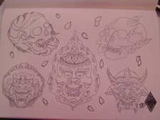Tibetian Tattoo Flash 2 Volumes On Cd