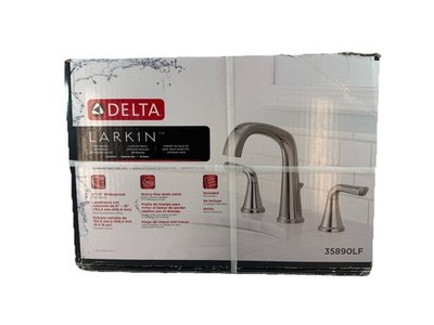 Delta Larkin 35890LF Bathroom Faucet 3 Hole Chrome Finish (Damaged Box)