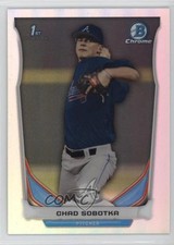2014 Bowman Draft Chrome Refractor Chad Sobotka #CDP87 11h3