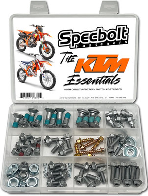 Specbolt EURO Essentials Bolt Kit Fits: All KTM SX SX-F EXC XC XCW 50 65 85 105