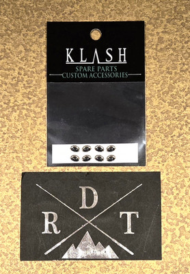 DRT Division Rebels Tackles TINY KL Replacement Eye ''GOLD''  8 Pk FREE SHIPPING
