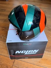 NOLAN N21 TANGENTE CLASSICO MOTORCYCLE HELMET, BNIB, SIZE XL, SUPER RARE COLOUR