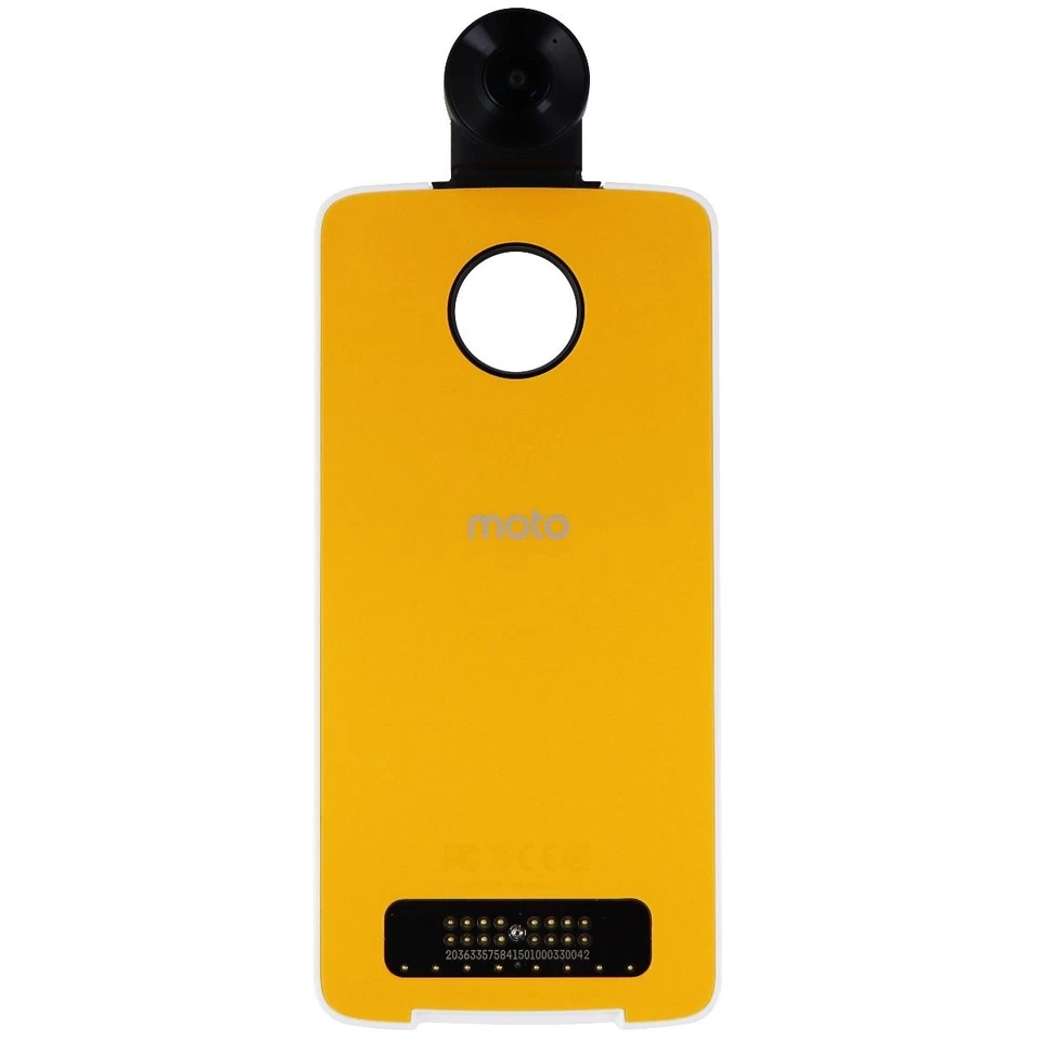 Motorola Moto Mods 360 Cámara Video 4K (89596N MD100S) para Teléfonos Moto Z - Blanco Foto 2 de 4