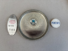 Vintage Old Pontins Middleton Tower Holiday Camp Talent Trophy And Badge Etc
