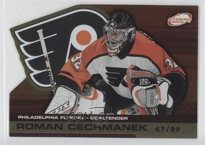 2002-03 Pacific Atomic Gold 67/99 Roman Cechmanek #73 0c3