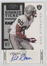 2012 Panini Contenders Rookie Ticket Rod Streater #140 Auto 9bz