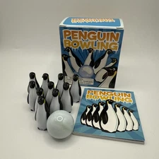 Mini Penguin Bowling Set With Book Running Press Mega Mini Kits