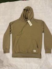 Men  s Hooded Sweatshirt NWT Size Medium Tan Color
