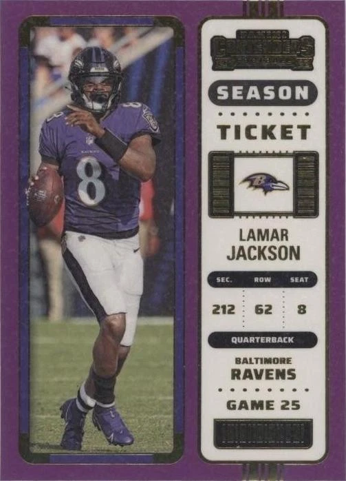 2022 Panini Contenders Optic Lamar Jackson #XO-10 for sale | eBay