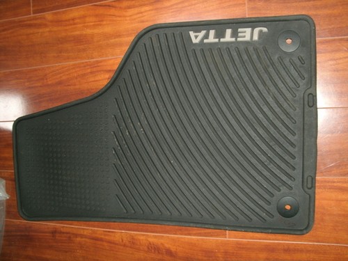 2011-2018 VW Volkswagen Jetta USED Monster Rubber Floor Mats Front Set GENUINE