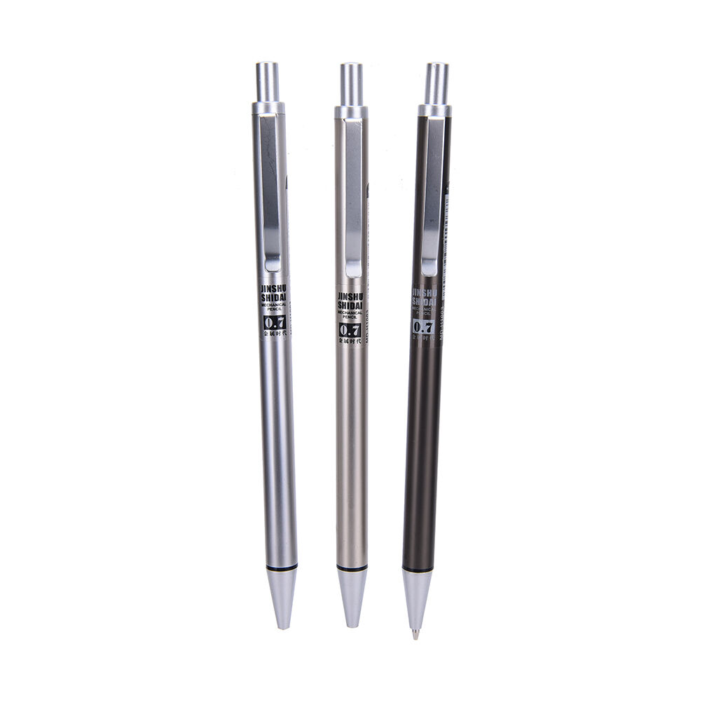 1Set 3.0mm HB Lead Holders Automatic Mechanical Pencil 6 Leads Refills 